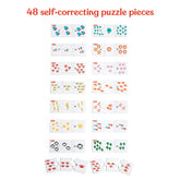 Fisher Price Addition & Subtraction 48 Pieces Learning Puzzles For Kids